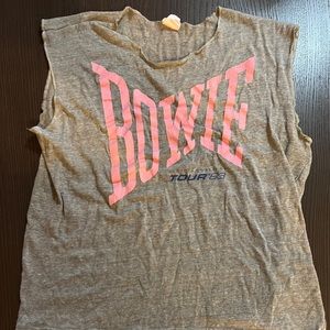 Vintage David Bowie 1983 Tour Shirt